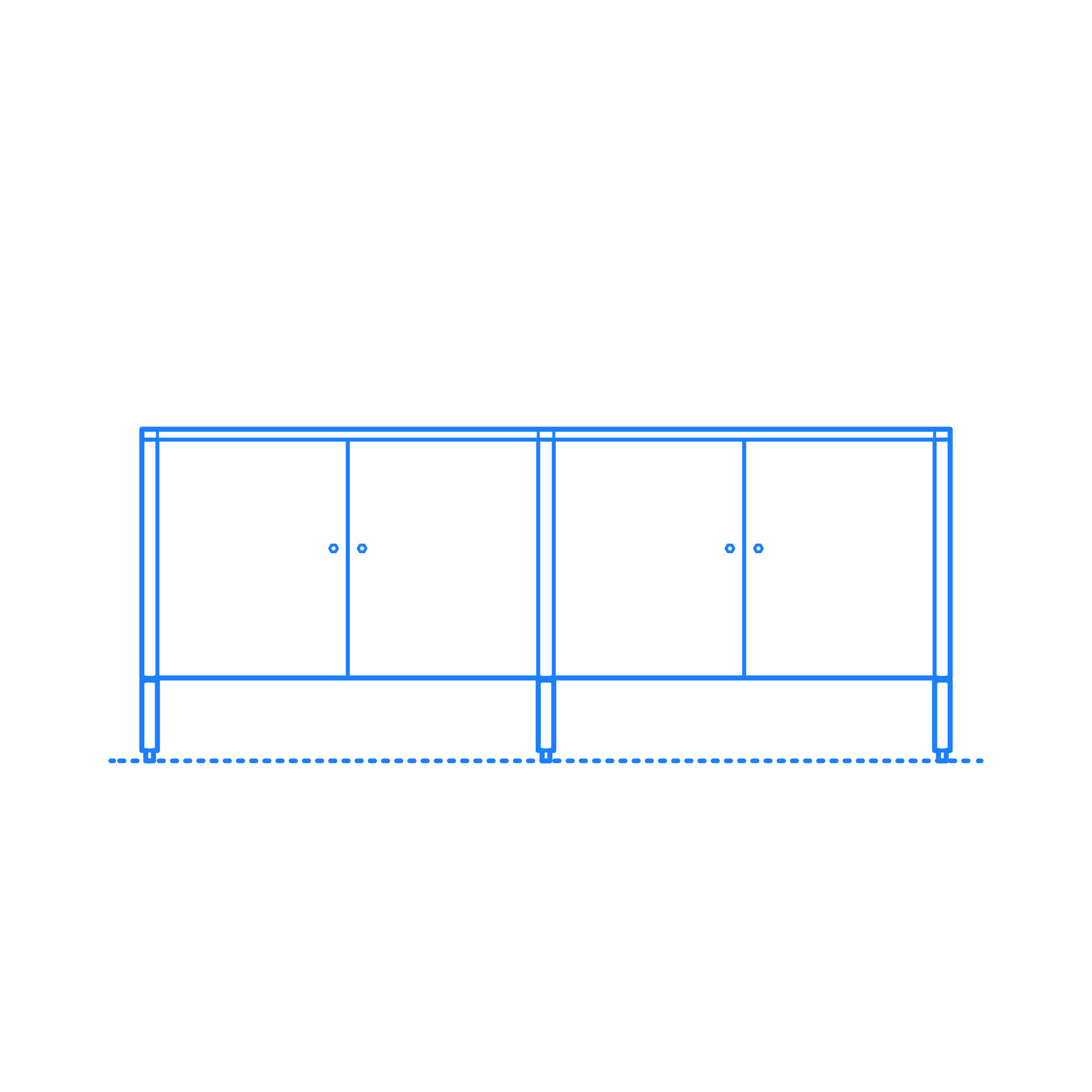 Furniture Credenzas Morrison Credenza Outline Icon Svg Set Free Vectors